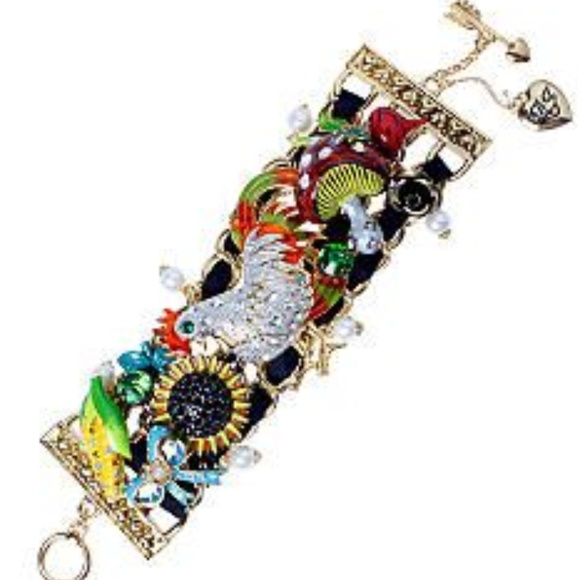 Betsey Johnson Jewelry - Betsey Johnson ROOSTER STATEMENT BRACELET